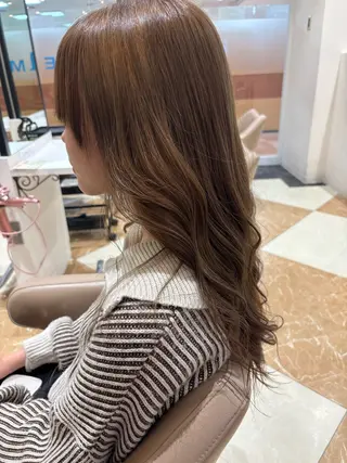 ロング カラー 失敗しないパーマ 赤塚雄輝のヘアスタイル
