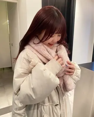 セミロング カラー riria/ボブ /ブラウンカラー🎀のヘアスタイル