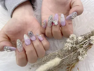 ネイル 🦋ネイルサロン ブラン🌈ゆりのネイルデザイン