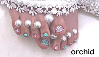 ネイル orchid ♡オーキッドのネイルデザイン