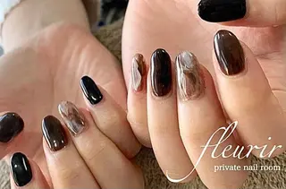 ネイル フルリール 【プライベートサロンのネイルデザイン