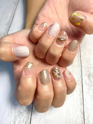 ネイル 中岡 萌のネイルデザイン