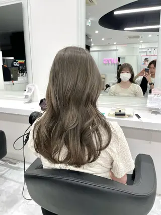 セミロング 💍大人デザイン /ハイトーン♡リクトのヘアスタイル