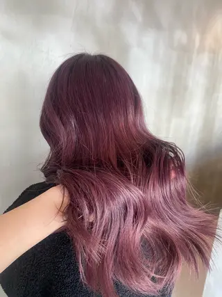 セミロング カラー AIN.ANLY.所属・韓国ｶﾞｰﾘｰ 🎀ミスズ🩰のヘアスタイル