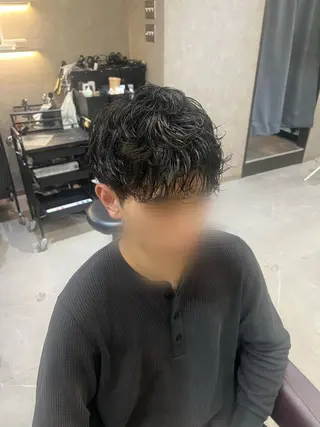 パーマ メンズ フラッグヘアー所属・Asuka ❁⃘のヘアスタイル