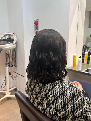 ミディアム スパイラルパーマ /神野のヘアスタイル