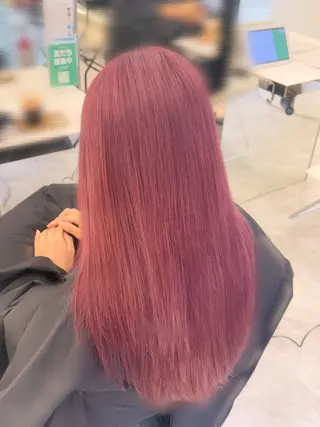 ロング カラー 🎀藤沢 ﾊｲﾄｰﾝ ららのヘアスタイル