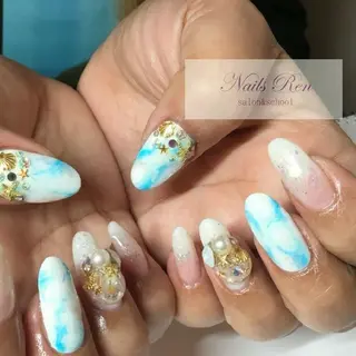 ネイル Nails  Ren salon&school所属・Nails Ren 山口のネイルデザイン