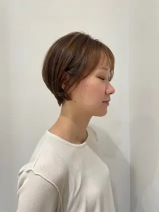 ショート 薬院浄水通/ショート /ボブ/rukaのヘアスタイル