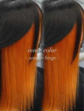 セミロング 【nui 茨木】 原田美紅のヘアスタイル