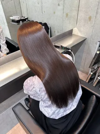 ロング 美髪縮毛矯正/ 髪質改善 RYOTAのヘアスタイル