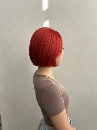 ショート カラー 🌷横浜/レイヤー /艶カラー🌷のヘアスタイル