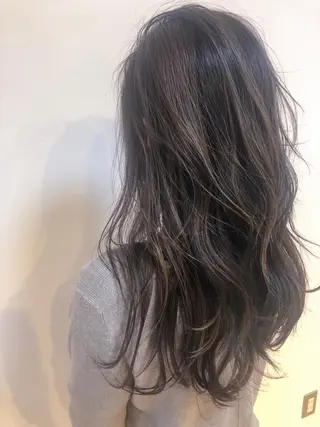 ロング nessヤマサキ リュウタのヘアスタイル