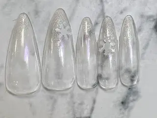 ネイル ❤️💛🩵京橋 痛ネイル⭐️3Dのネイルデザイン