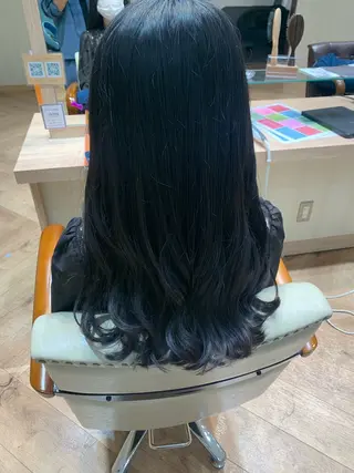 ロング カラー カシータフロル所属・大橋 拓実のヘアスタイル