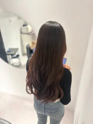 ロング 高取大将 /髪質改善/艶髪のヘアスタイル