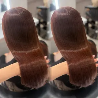 ロング ハイトーン/ミルク ティー🤍reinaのヘアスタイル