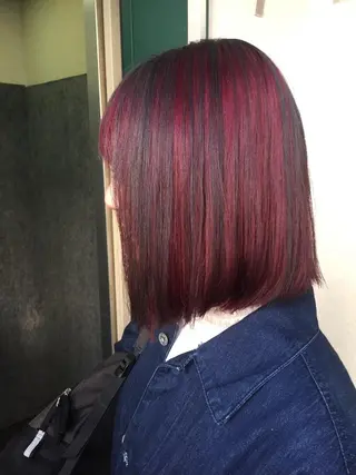 ミディアム カラー 💘透明感カラー💘 沖本 将宏のヘアスタイル