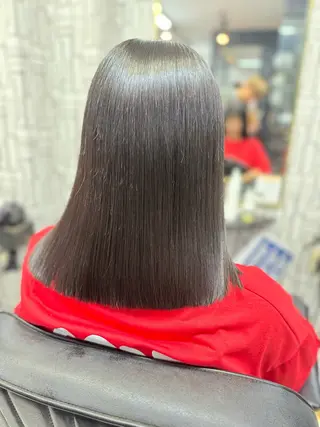 セミロング 篠原 侑作のヘアスタイル