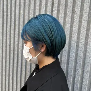 ショート カラー ボブ指名No.1/ ボブパーマ/ユキのヘアスタイル