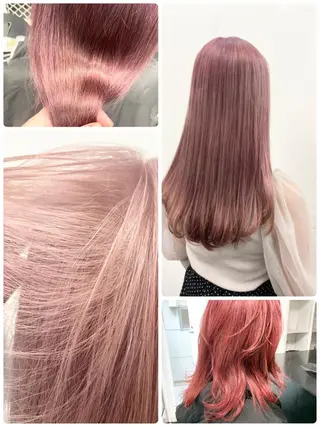 ロング カラー パーマ ヘアアレンジ メンズ nico TOKYO 渋谷所属・ブリーチ ハイトーン 特化🌈フジタハルキのヘアスタイル