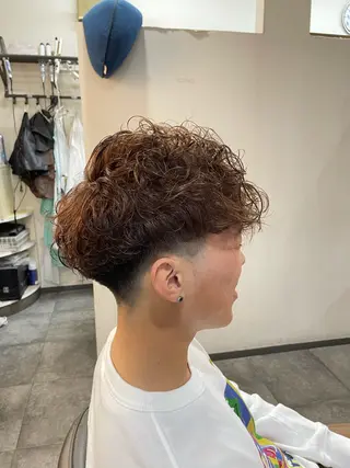 ショート パーマ Leggu所属・木田 智大のヘアスタイル