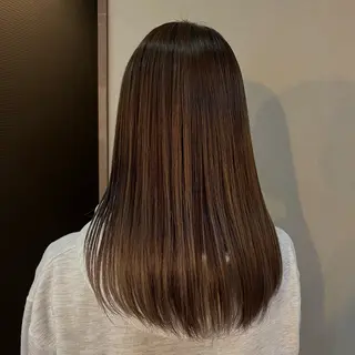 ロング カラー ChiKa／艶髪🩷 大人っぽカラー🩷のヘアスタイル