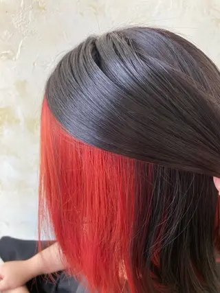 ミディアム カラー attrait(アトレ)藤沢所属・✨️髪質改善✨️長嶋 美春のヘアスタイル