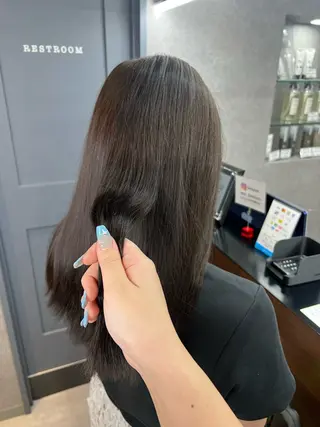 ロング カラー いろあそび所属・12月限定🉐カット モデル募集🉐のヘアスタイル