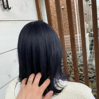 ミディアム ému エミュ　hair &spa所属・近藤 みゅうまのヘアスタイル