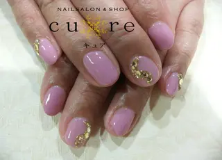 ショート ネイル ネイルサロン Cureのネイルデザイン