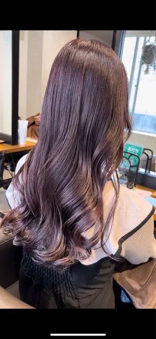 ロング カラー 🌿earth亀有店 【緑髪のノブ】🌿のヘアスタイル