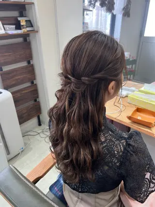 ロング ヘアアレンジ 山室 敬義のヘアスタイル