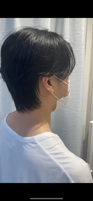 メンズ 透明感ブリーチ/ メンズパーマのヘアスタイル