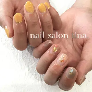 ネイル nail salon tina.所属・中山 はづきのネイルデザイン