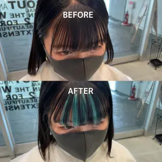 ミディアム 髪質改善/縮毛矯正 ツヤ髪🩷さつきのヘアスタイル