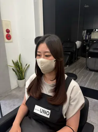 ロング Nail &Beauty by UNO伊勢原所属・COCO .のヘアスタイル