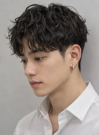 パーマ メンズ La fith hair ray所属・メンズ/パーマ/ ブリーチ/KAITOのヘアスタイル