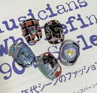 ネイル 栗田 ゆう子のネイルデザイン