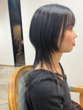 ロング ショート&ボブ井上 菜樹のヘアスタイル
