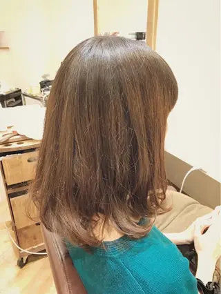 ミディアム ヘアアレンジ ショート×カラー 🦊堀米早紀【荻窪】のヘアスタイル
