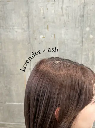 カラー アダチ ヒヨリのヘアスタイル