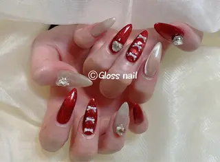 ネイル Gloss nail モデル募集中のネイルデザイン