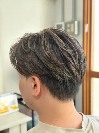 カラー メンズ Snalyメンズ特化 スエハラのヘアスタイル