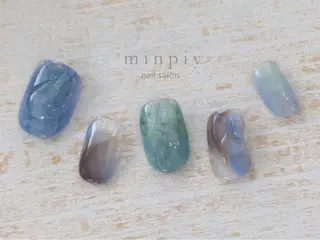 ネイル 𖡼 yumenoのネイルデザイン