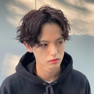 パーマ メンズ 博多No.1 メンズパーマ美容師のヘアスタイル