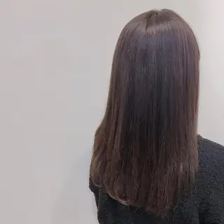 セミロング 推しカラー🎨横浜 ブリーチ/ yuaのヘアスタイル