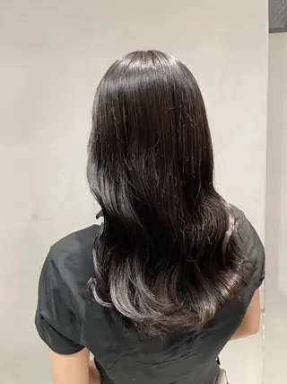 セミロング カラー ヘアアレンジ 艶髪/レイヤーカット 🐣misakiのヘアスタイル