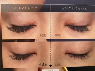 マツエク・マツパ ✨アサト ✨のマツエク・マツパデザイン