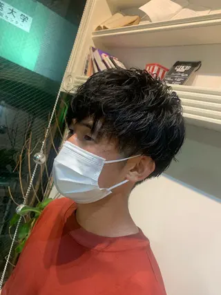 ショート 大宮/山口 竣也のヘアスタイル